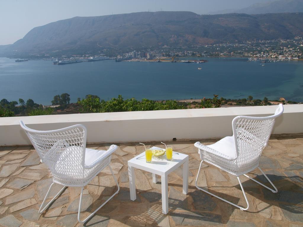 Panoramic Seaview Holiday House Soúda Buitenkant foto